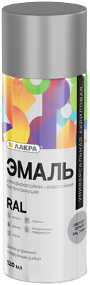 Лакра Ral эмаль аэрозольная водостойкая