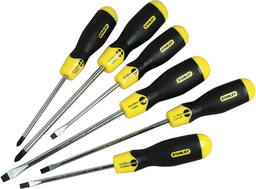 Stanley Cushion Grip набор отверток