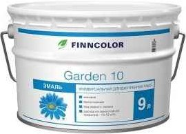 Финнколор Garden 10 эмаль универсальная для внутренних работ алкидная Финнколор Garden 10 эмаль универсальная для внутренних работ алкидная