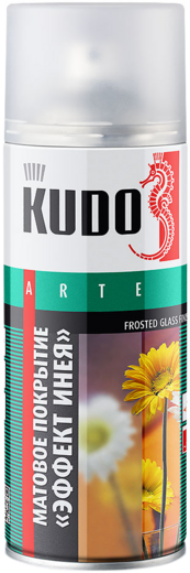 Kudo Arte Эффект Инея декоративное матовое покрытие для стекла