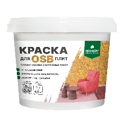 Краска для плит OSB для внутренних и наружных работ Super Elastic