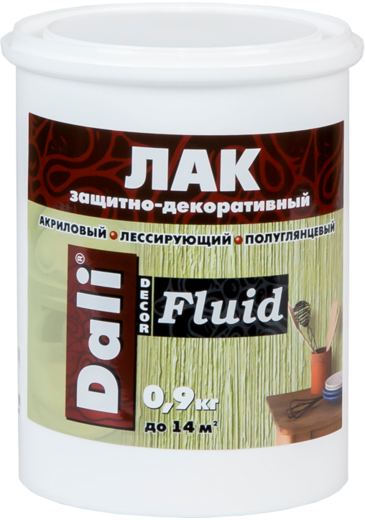 Dali Decor Fluid лак защитно-декоративный акриловый лессирующий