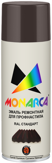 East Brand Monarca эмаль ремонтная аэрозольная акриловая для профнастила East Brand Monarca эмаль ремонтная аэрозольная акриловая для профнастила