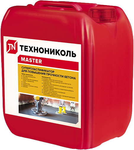 Технониколь Master суперпластификатор для повышения прочности бетона Технониколь Master суперпластификатор для повышения прочности бетона