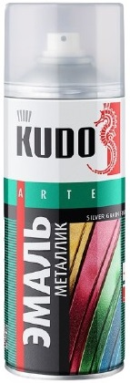 Kudo Arte Silver Finish эмаль металлик аэрозольная Kudo Arte Silver Finish эмаль металлик аэрозольная
