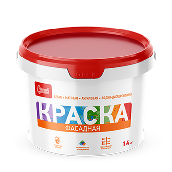 Краска "Фасадная" 14 кг