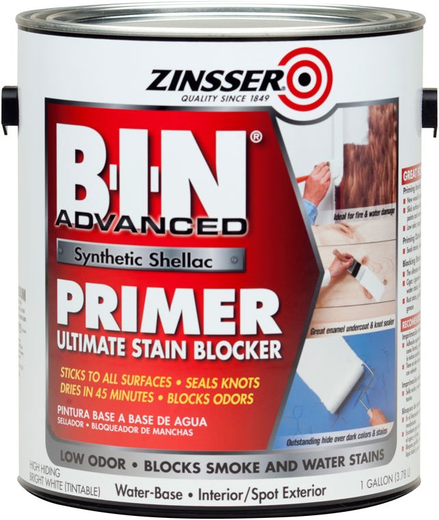 Rust-Oleum Zinsser B-I-N Primer грунт пятноустраняющий блокирующий запахи