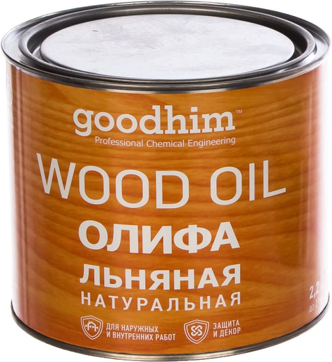 Goodhim Wood Oil олифа льняная натуральная Goodhim Wood Oil олифа льняная натуральная