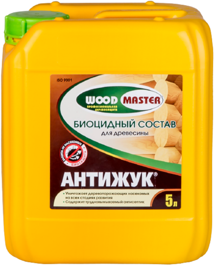 Woodmaster Антижук биоцидный состав для древесины Woodmaster Антижук биоцидный состав для древесины