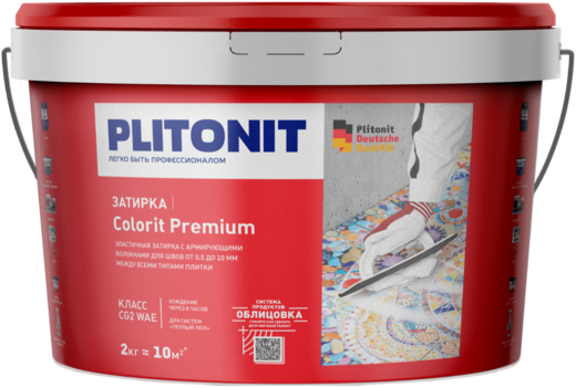 Плитонит Colorit Premium эластичная затирка с армирующими волокнами Плитонит Colorit Premium эластичная затирка с армирующими волокнами