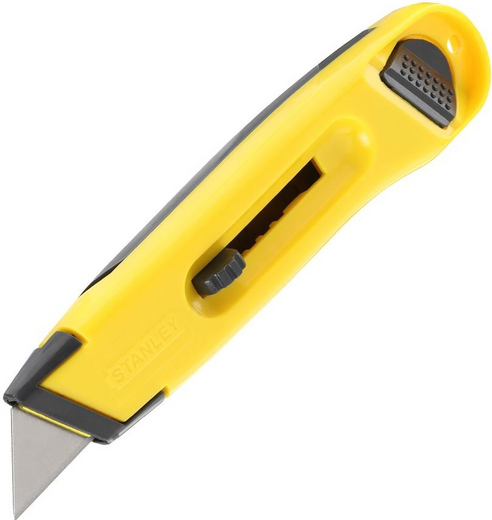Stanley Utility нож с выдвижным трапециевидным лезвием