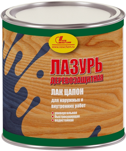 Новбытхим лазурь деревозащитная