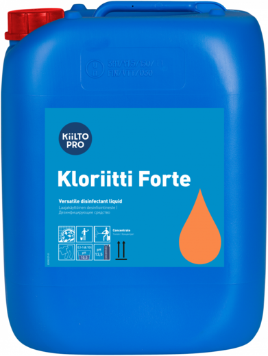 Kiilto Pro Kloriitti Forte средство для дезинфекции посуды и поверхностей