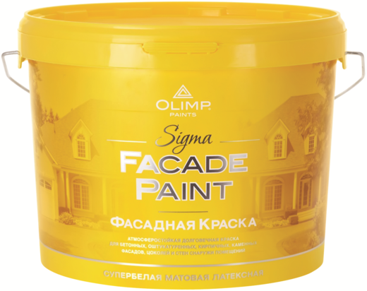 Олимп Sigma Facade Paint фасадная акриловая краска