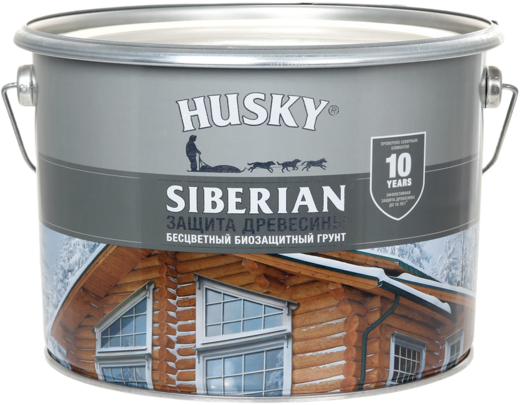 Хаски Siberian Защита Древесины грунт биозащитный