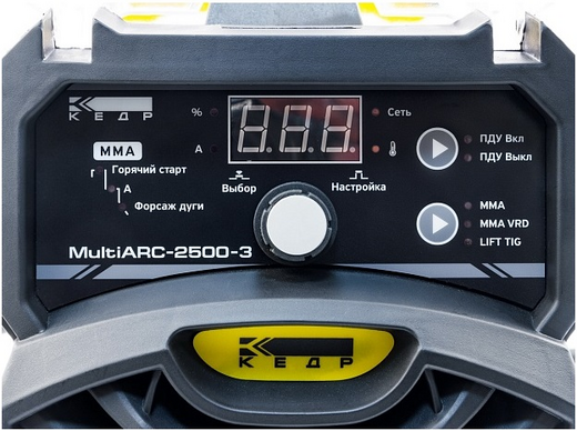 Кедр Multiarc-2500-3 инвертор сварочный Кедр Multiarc-2500-3 инвертор сварочный недорого с доставкой