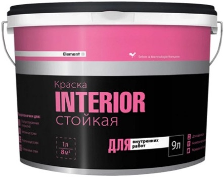 Alpa Element SE Interior Plus акриловая краска износостойкая Alpa Element SE Interior Plus акриловая краска износостойкая