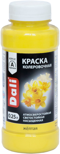 Dali краска колеровочная акриловая