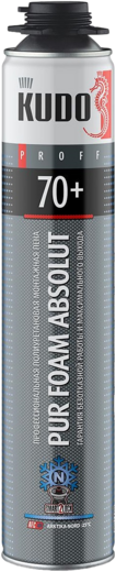 Kudo Proff Pur Foam Absolut 70+ Arktika Nord профессиональная зимняя монтажная пена