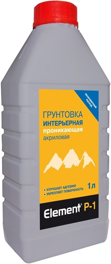 Alpa Element P-1 грунтовка интерьерная проникающая акриловая