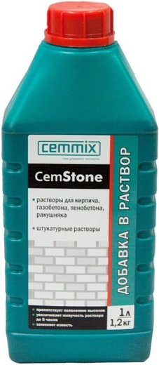 Cemmix Cemstone для Кладки добавка для строительных растворов Cemmix Cemstone для Кладки добавка для строительных растворов недорого с доставкой