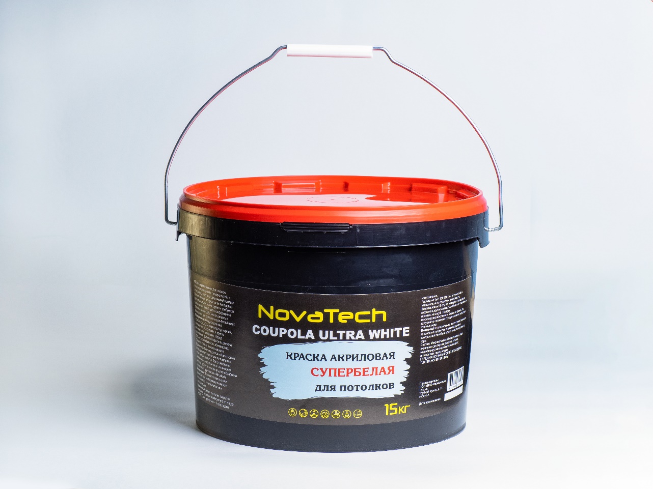 Краска NovaTech для стен и потолков влагостойкая