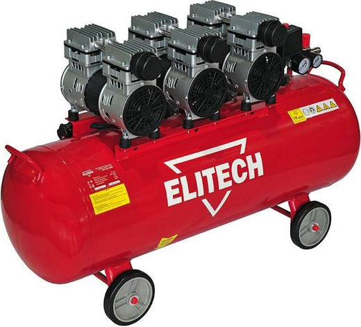 Elitech КПБ 500/50М-В компрессор коаксиальный безмасляный поршневой