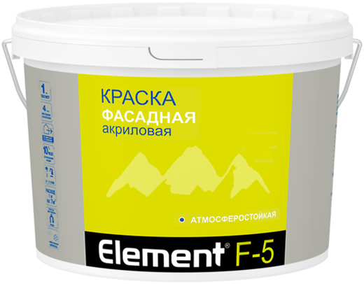 Alpa Element F-5 краска фасадная акриловая атмосферостойкая Alpa Element F-5 краска фасадная акриловая атмосферостойкая
