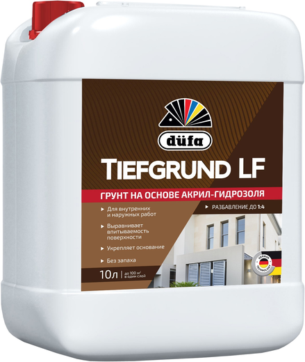 Dufa Tiefgrund LF RD314 грунт на основе акрил-гидроизоля Dufa Tiefgrund LF RD314 грунт на основе акрил-гидроизоля