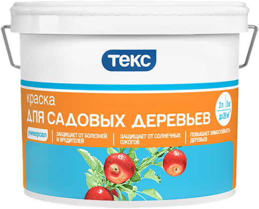 Текс Универсал краска для садовых деревьев
