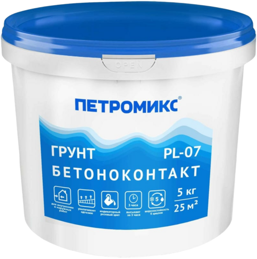 Петромикс Бетон-контакт PL-07 грунт