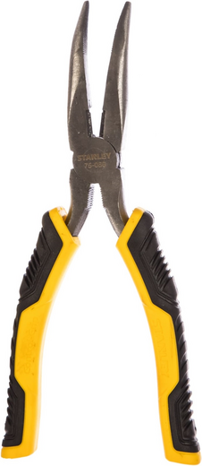 Stanley Control Grip плоскогубцы с изогнутыми губками
