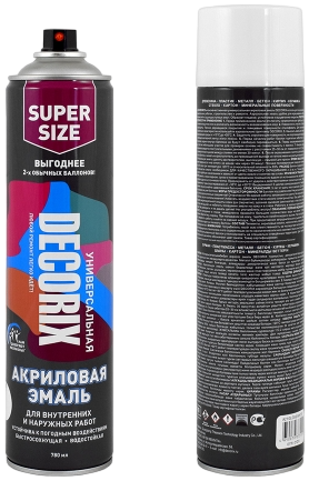 Decorix эмаль универсальная акриловая Decorix эмаль универсальная акриловая