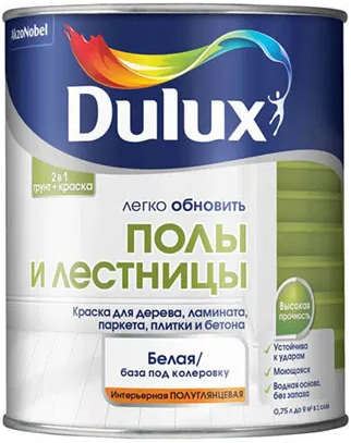 Dulux Легко Обновить Полы и Лестницы краска для дерева, ламината, паркета, плитки и бетона Dulux Легко Обновить Полы и Лестницы краска для дерева, ламината, паркета, плитки и бетона