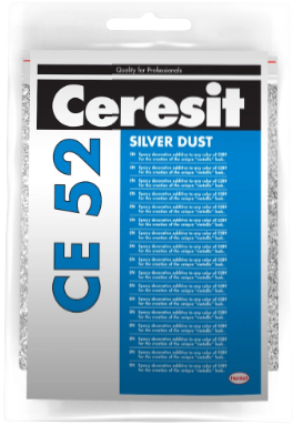 Ceresit CE 52 Silver Dust декоративная добавка для эпоксидной затирки