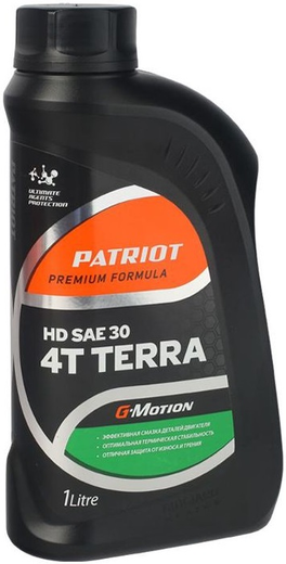 Патриот G-Motion HD SAE 30 4Т Terra масло моторное минеральное Патриот G-Motion HD SAE 30 4Т Terra масло моторное минеральное недорого с доставкой
