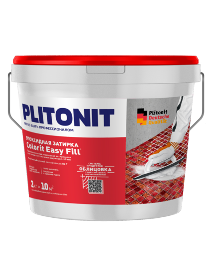 Плитонит Colorit Easy Fill затирка эпоксидная для межплиточных швов трехкомпонентная Плитонит Colorit Easy Fill затирка эпоксидная для межплиточных швов трехкомпонентная