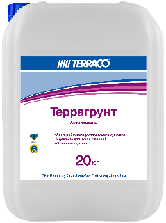 Terraco Террагрунт Антиплесень грунтовка антигрибковая проникающая пигментированная