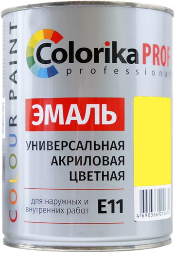 Colorika Prof Color Paint эмаль универсальная акриловая Colorika Prof Color Paint эмаль универсальная акриловая недорого с доставкой