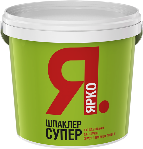 Ярко Шпаклер Супер состав для шпатлевания и окраски