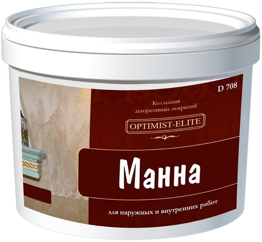 Оптимист Элит D 708 Манна декоративное покрытие