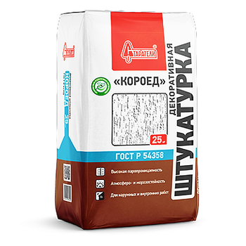 Декоративная Штукатурка "КОРОЕД" 3 мм 25 кг