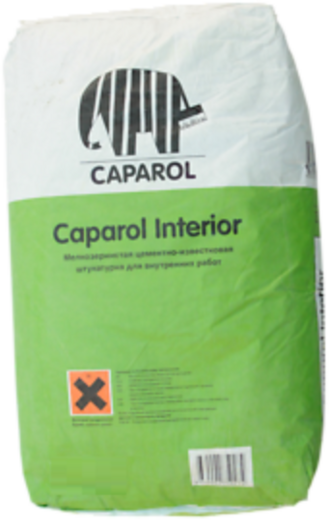 Caparol Interior мелкозернистая цементно-известковая штукатурка