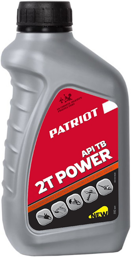 Патриот Power Active 2T API TB масло моторное минеральное