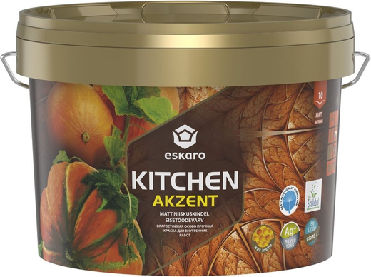 Eskaro Akzent Kitchen краска акриловая для внутренних работ Eskaro Akzent Kitchen краска акриловая для внутренних работ
