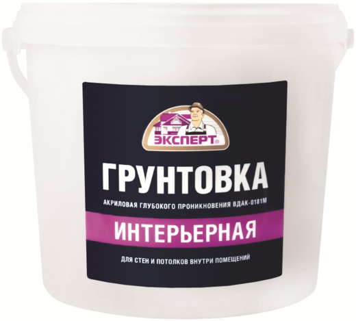 Эксперт Интерьерная акриловая грунтовка глубокого проникновения