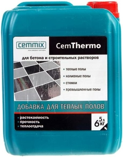 Cemmix Cemthermo Теплый Пол добавка для строительных растворов Cemmix Cemthermo Теплый Пол добавка для строительных растворов недорого с доставкой