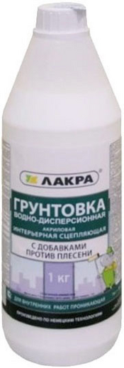 Лакра грунтовка акриловая интерьерная сцепляющая