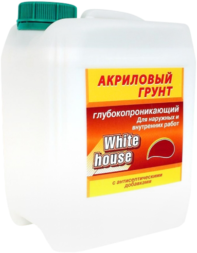 White House акриловый грунт глубокопроникающий