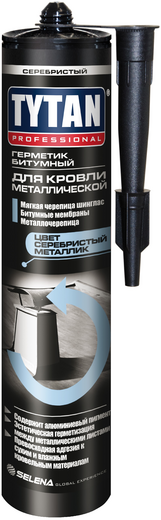 Титан Professional герметик битумный для металлической кровли